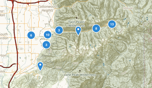 Sandy, Utah Map
