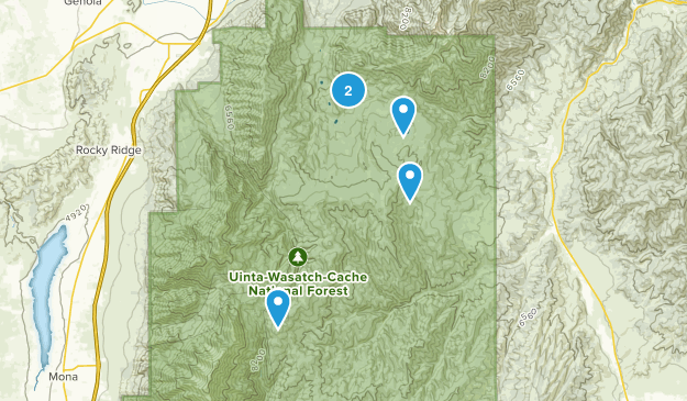 Santaquin, Utah Map