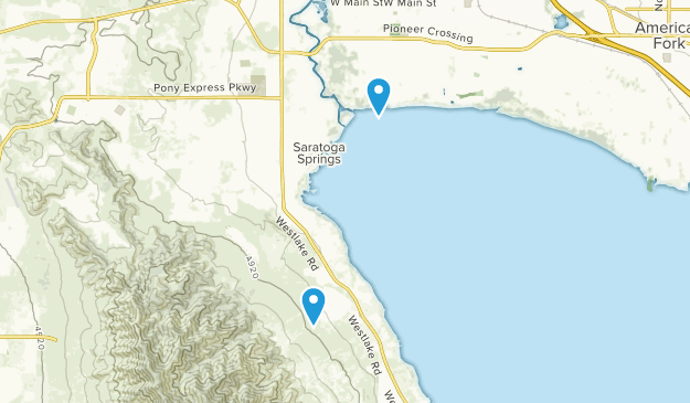 Saratoga Springs, Utah Map