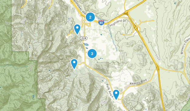 Snyderville, Utah Map