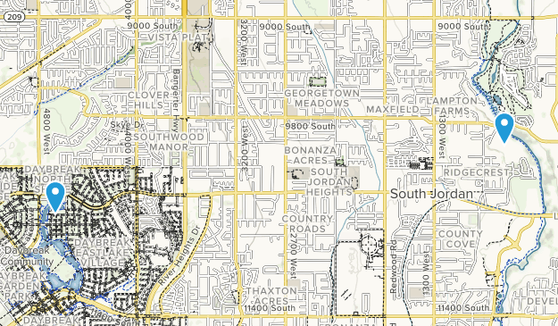 South Jordan, Utah Map