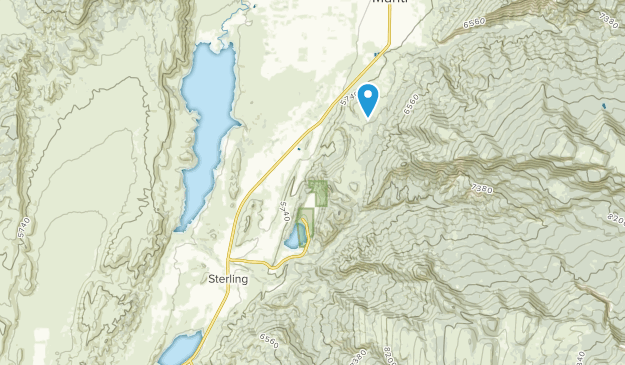 Sterling, Utah Map