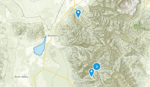 Stockton, Utah Map