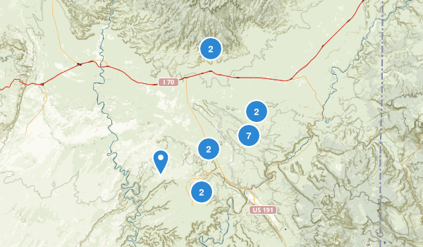 Thompson, Utah Map