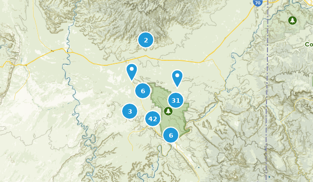 Thompson, Utah Map
