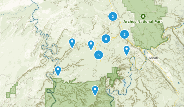 Thompson Springs, Utah Map