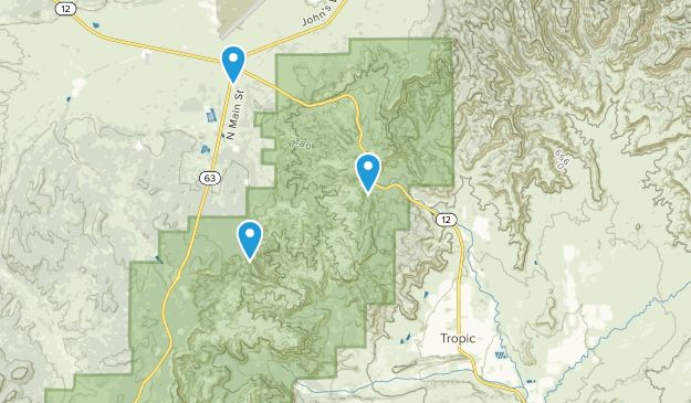 Tropic, Utah Map