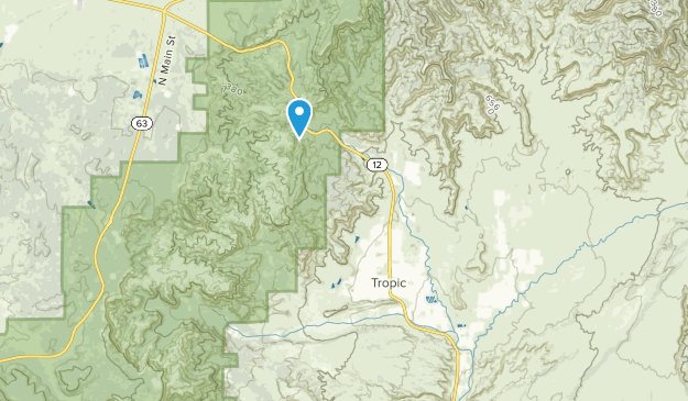 Tropic, Utah Map
