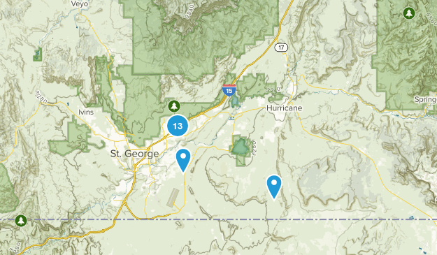 Washington, Utah Map