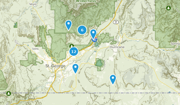 Washington, Utah Map