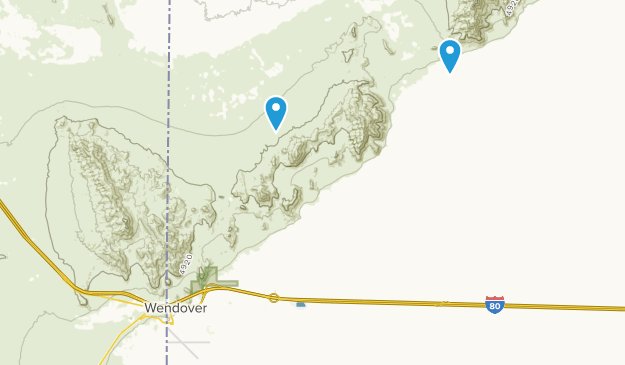 Wendover, Utah Map
