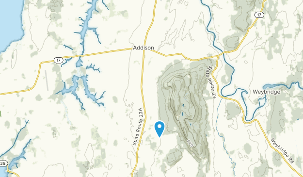 Addison, Vermont Map