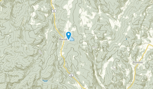 Barnard, Vermont Map