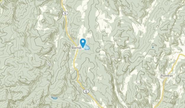 Barnard, Vermont Map