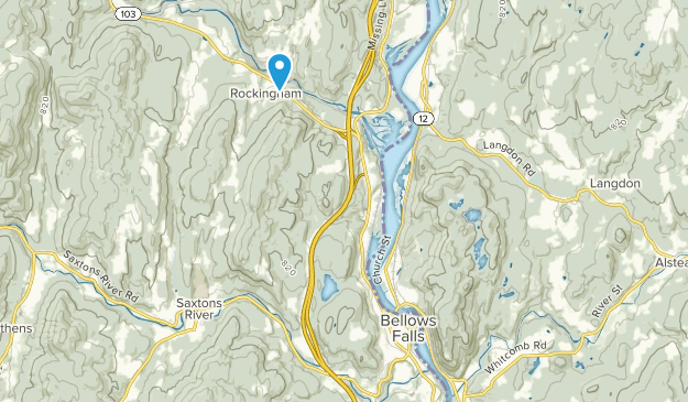 Bellows Falls, Vermont Map