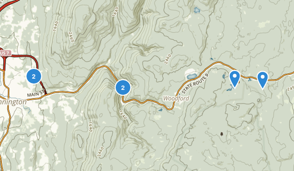 Bennington, Vermont Map