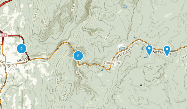 Bennington, Vermont Map