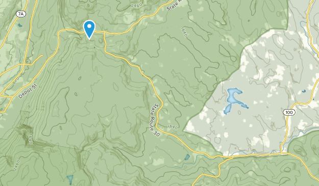 Bondville, Vermont Map