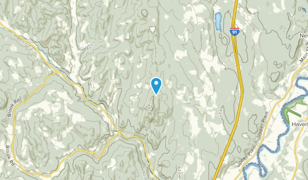 Bradford, Vermont Map