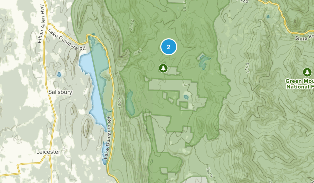 Brandon, Vermont Map