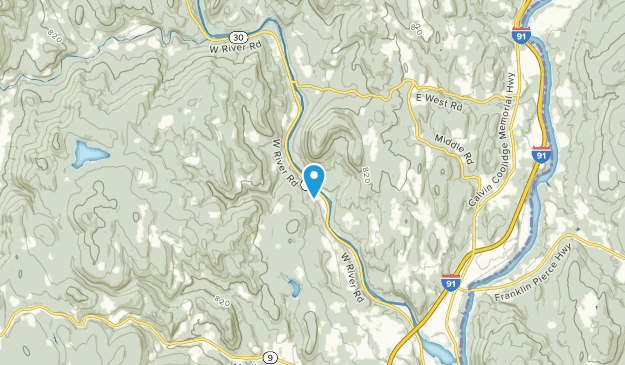 Brattleboro, Vermont Map