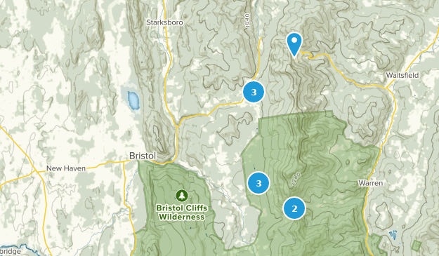 Bristol, Vermont Map