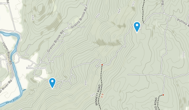 Brookline, Vermont Map