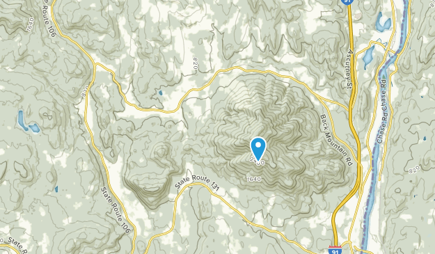 Brownsville, Vermont Map