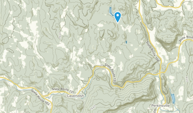 Cavendish, Vermont Map