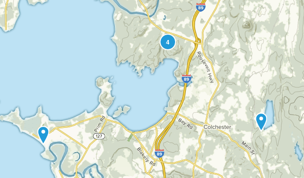 Colchester, Vermont Map
