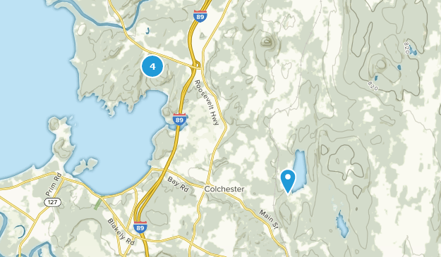 Colchester, Vermont Map