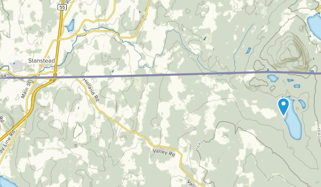 Derby Line, Vermont Map
