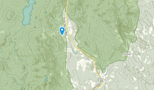 Dover, Vermont Map