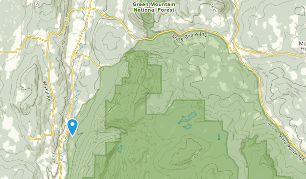 East Wallingford, Vermont Map