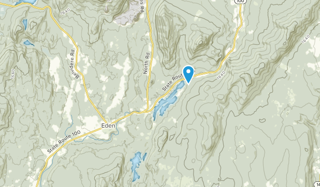 Eden Mills, Vermont Map