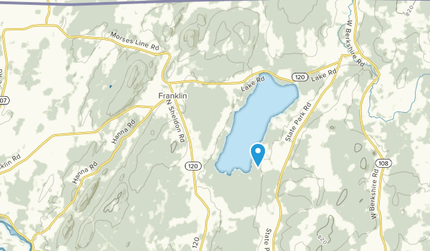 Franklin, Vermont Map