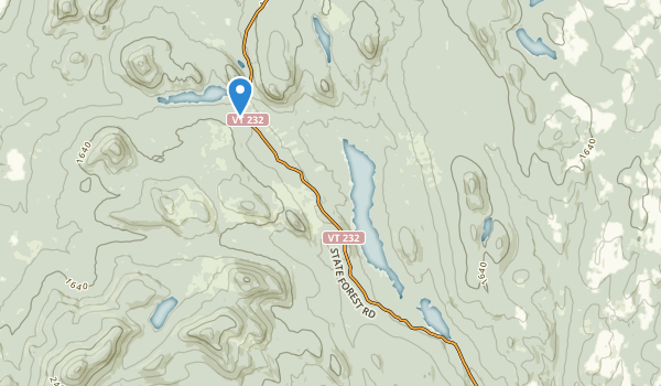 Groton, Vermont Map