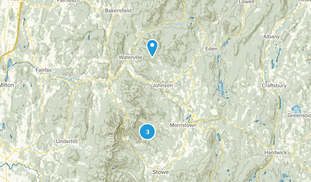 Johnson, Vermont Map