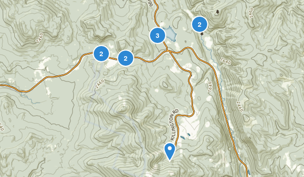 Killington, Vermont Map