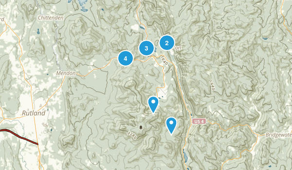 Killington, Vermont Map