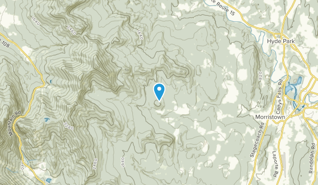 Morristown, Vermont Map