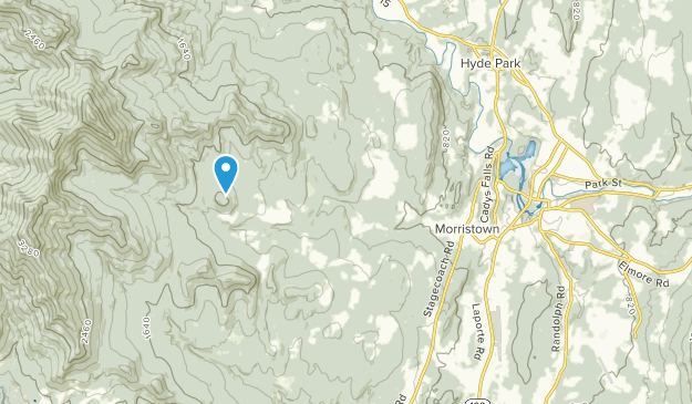 Morristown, Vermont Map