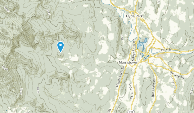 Morrisville, Vermont Map