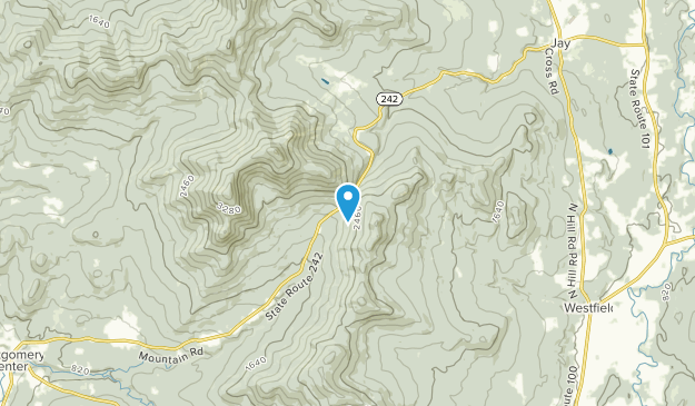 North Troy, Vermont Map
