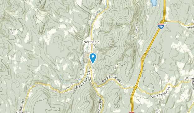 Northfield, Vermont Map
