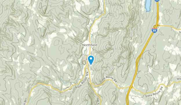 Northfield, Vermont Map