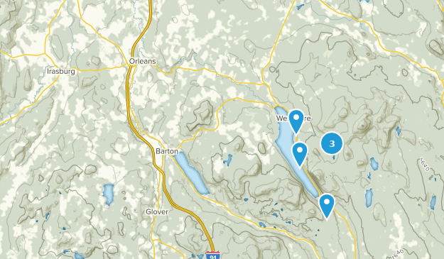 Orleans, Vermont Map
