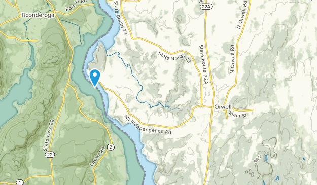 Orwell, Vermont Map