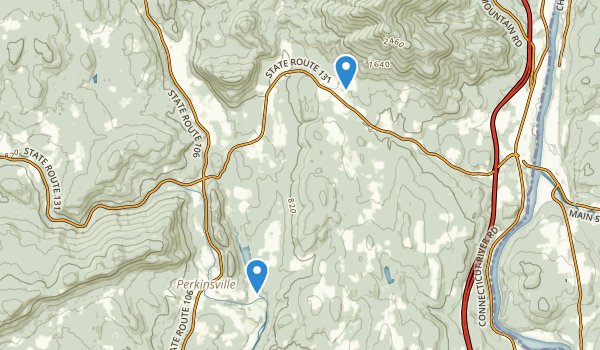 Perkinsville, Vermont Map