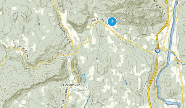 Perkinsville, Vermont Map